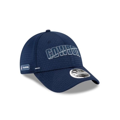 Blue Dallas Cowboys Hat - New Era NFL Official Summer Sideline Stretch Snap 9FORTY Snapback Caps USA9568042